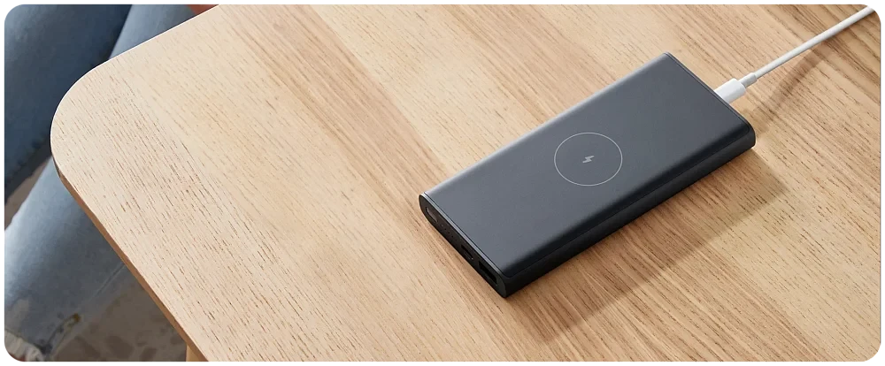 Портативное зарядное устройство Power Bank Xiaomi Mi Wireless Essential 10000mAh Black - фото 5 - id-p114932474