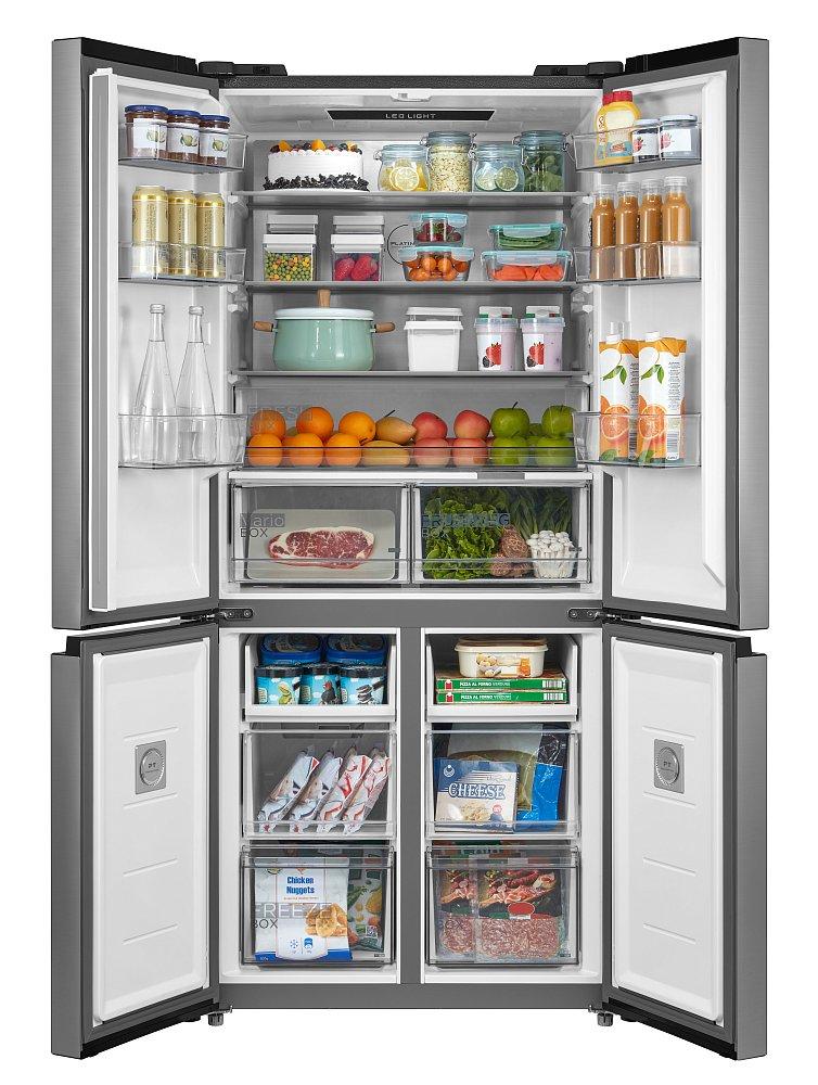 Холодильник Midea MDRM691MIE46 металлик - фото 2 - id-p114932764