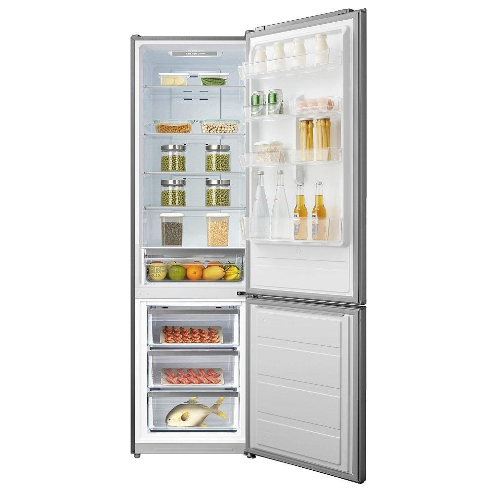 Холодильник Midea MDRB489FGE02O серебристый - фото 2 - id-p114932782