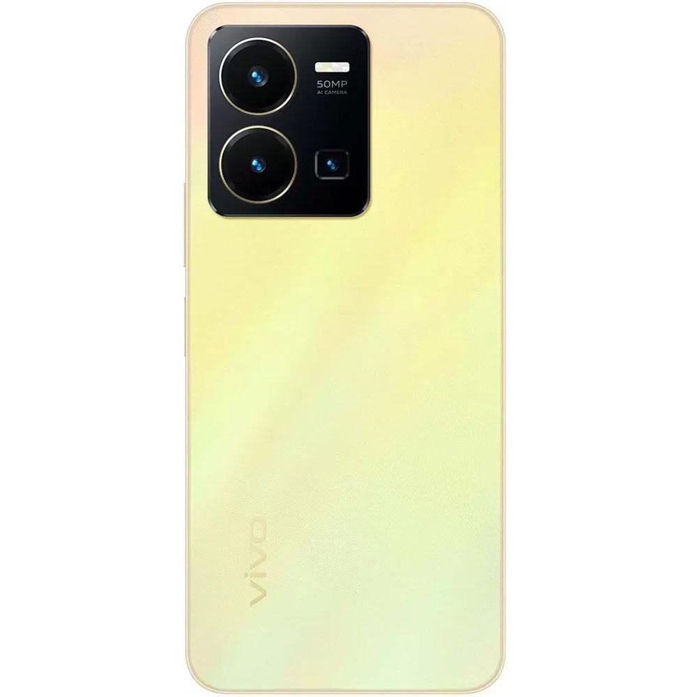 Смартфон Vivo Y35 4/128Gb Dawn Gold - фото 3 - id-p114934250