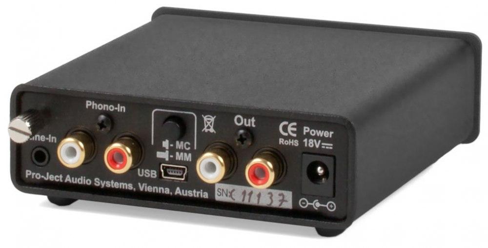 Фонокорректор Pro-Ject Phono Box USB V DC черный - фото 3 - id-p114935471