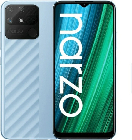 Смартфон Realme Narzo 50a 4/128Gb синий - фото 2 - id-p114935733