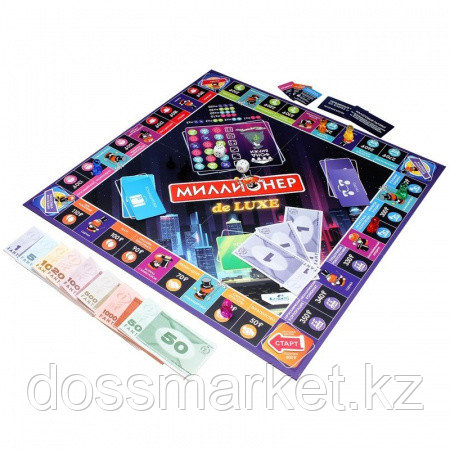 Игра настольная Origami "Миллионер Deluxe V2", картонная коробка - фото 2 - id-p114936004