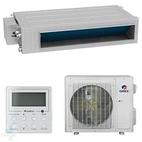 Кондиционер канальный GREE-36 Inverter R32: GUD100PHS1/B-S / GUD100W1/NhB-S (без соединительной инсталляции)