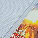 Тетрадь в клетку, А-5, 96 листов, цв. обложка, фото 4