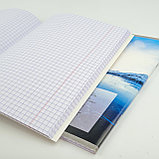 Тетрадь в клетку, формат А-5, 48 листов, цветная обложка, фото 3