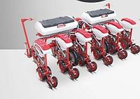 Cеялка для хлопка дисковая 4-х рядная