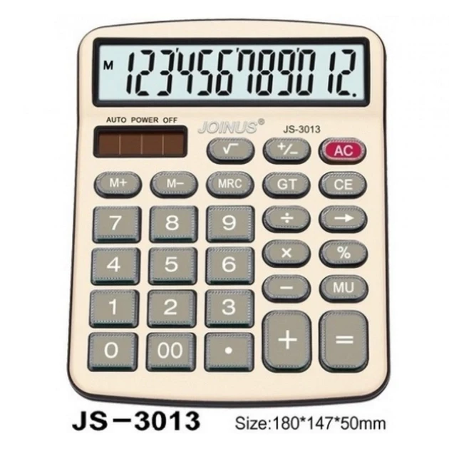 Калькулятор JOINUS JS-3013, 12 разряд - фото 1 - id-p82478998