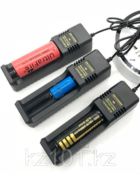 Зарядное устройство для аккумуляторных батареек Li-ion Charger MS-181AX Универсальное 1000mA, фото 1
