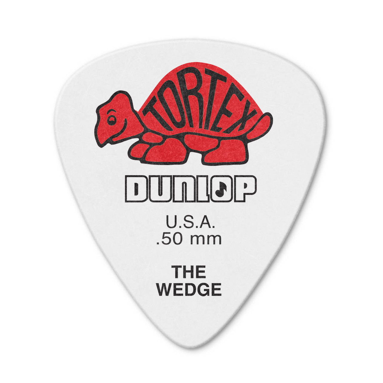 Медиатор, 0.50 мм, Dunlop Tortex Wedge, 4240-050