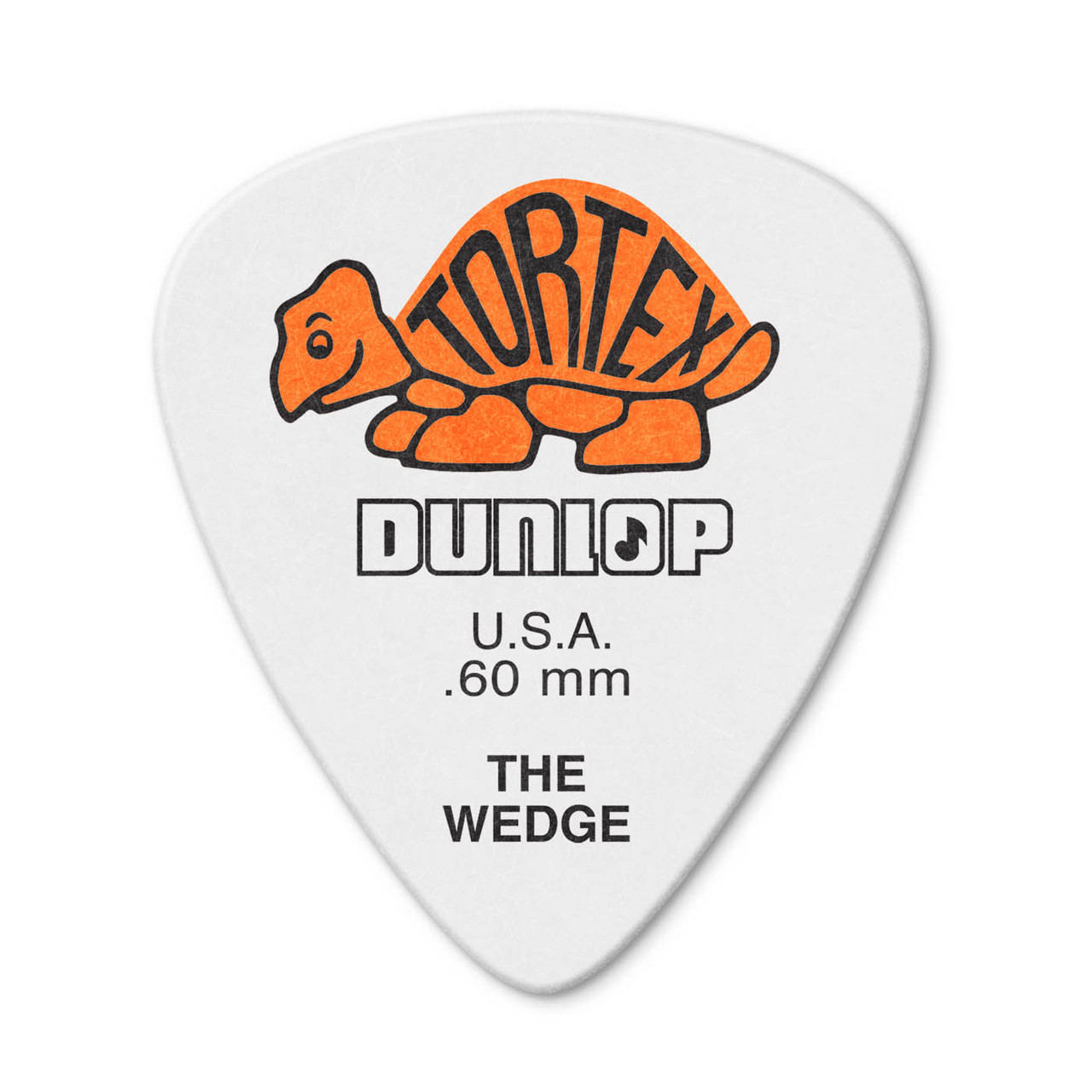 Медиатор, 0.60 мм, Dunlop Tortex Wedge, 4240-060