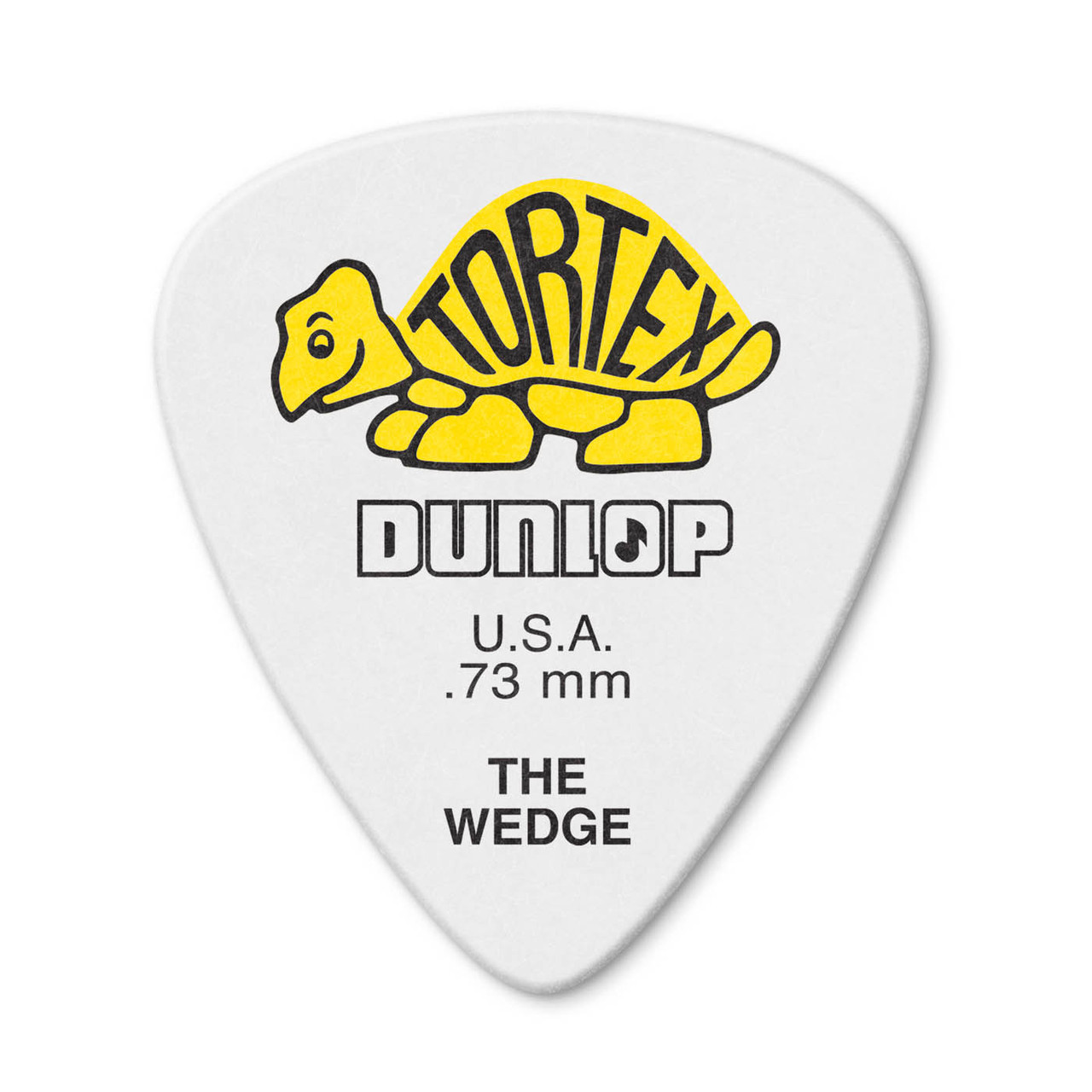 Медиатор, 0.73 мм, Dunlop Tortex Wedge, 4240-073