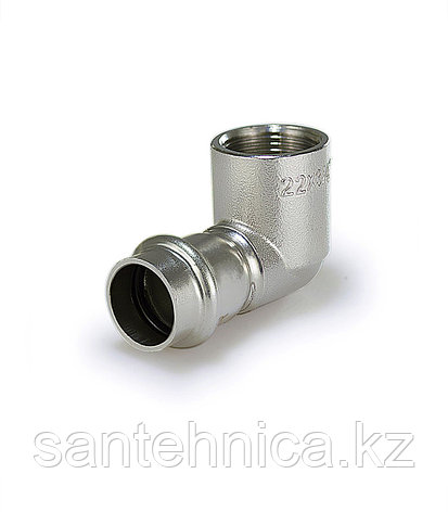 Пресс-угольник из нерж. стали с ВР Ду22х1/2" (5/70), фото 1