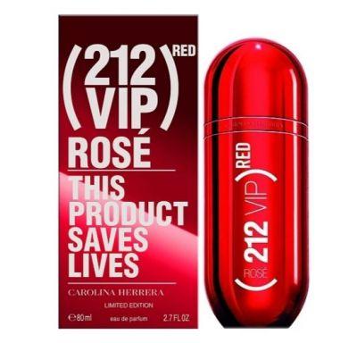 Carolina Herrera 212 VIP Rose Red парфюмированная вода 80 мл тестер - фото 1 - id-p114948446