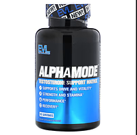 Alphamode, матрица для поддержки уровня тестостерона, 60 таблеток, EVLution Nutrition