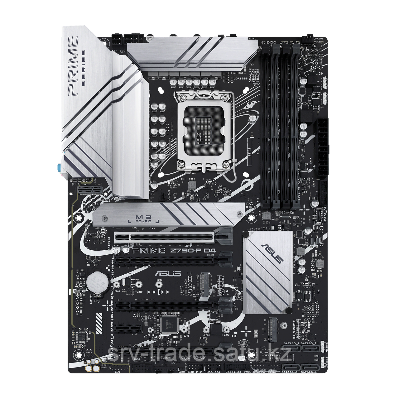 Материнская плата ASUS PRIME Z790-P D4 LGA1700 4xDDR4 4xSATA3 Raid 3xM.2 HDMI DP ATX - фото 1 - id-p114908079