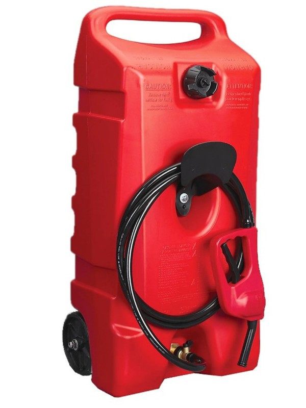 Мобильный резервуар Petropump DTK-53 для топлива, керосина и ДТ, мех. пистолет с сифонным насосом (53 л)