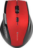 Мышь беспроводная Defender Accura MM-365 красный,6 кнопок,800-1600 dpi