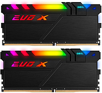 Оперативная память 32GB Kit (2x16GB) GEIL DDR4 3000MHz EVO X II Black RGB GEXSB432GB3000C16ADC