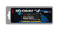 Ноутбукке арналған жедел жад 32Gb DDR4 2666MHz GEIL SO-DIMM 19-19-19-43 GS432GB2666C19SC