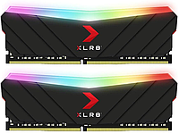 Оперативная память 16GB Kit(2x8Gb) DDR4 4200MHz PNY XLR8 Gaming EPIC-X RGB 1.35V MD16GK2D4420019XRGB