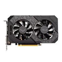 Видеокарта ASUS GeForce GTX 1650 TUF GAMING V2 (TUF-GTX1650-4GD6-P-V2-GAMING) [4 ГБ, GDDR6, 128 бит, 1620 МГц,
