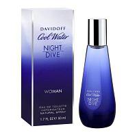 Davidoff Cool Water Night Dive Woman туалетная вода 50 мл