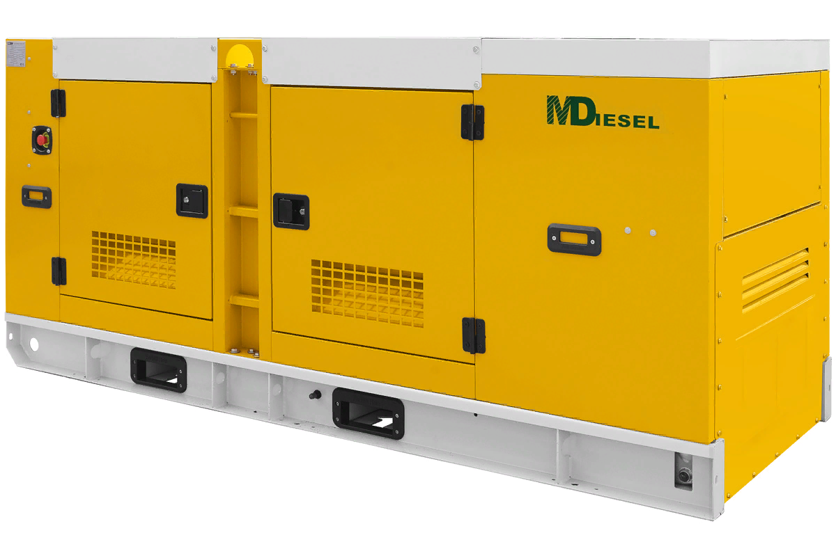 Дизельный генератор МД АД-100С-Т400-2РКМ29 в шумозащитном кожухе с АВР
