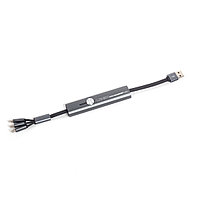 Интерфейсный кабель LDNIO 3 in 1 cable LC99 30cm Серый (Кабели)