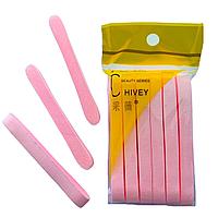 Губки целлюлоза для снятия макияжа, умывания розовые 12шт/уп