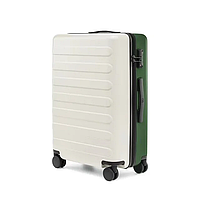 Чемодан NINETYGO Rhine Luggage 20" (6941413222037) бело-зеленый