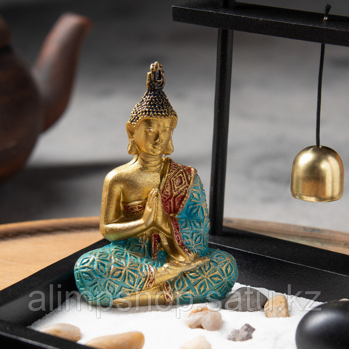 Сад камней с подставкой для благовоний "Будда", цветной - фото 2 - id-p115010920