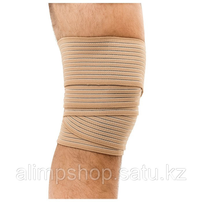 Бинт-бандаж для колена ONLYTOP, пара, размер универсальный - фото 3 - id-p114735094