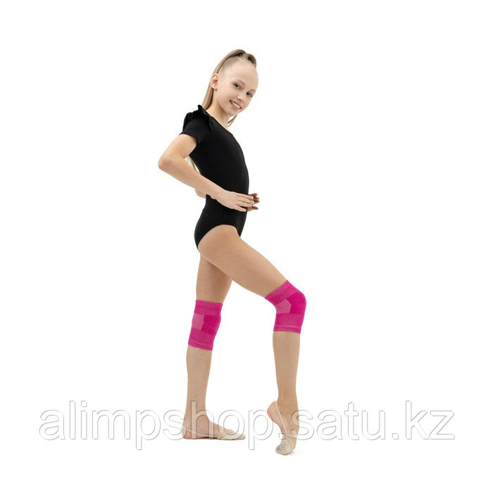 Наколенники для гимнастики и танцев Grace Dance №2, р. S, цвет фуксия - фото 3 - id-p114739766