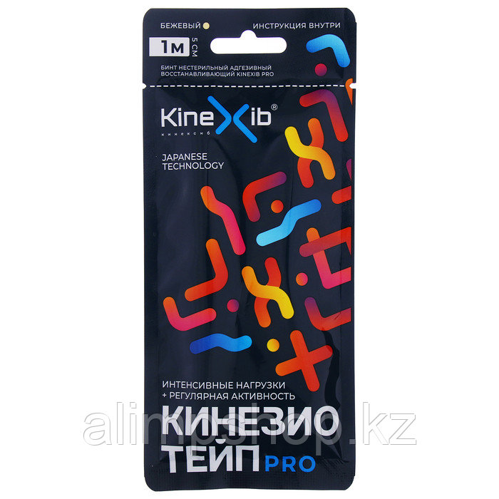 Кинезио-тейп Kinexib Pro, 5 см х 1 м, бежевый - фото 2 - id-p114739778