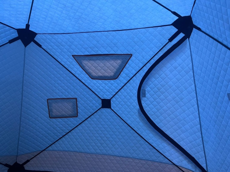 Зимняя палатка синий - фото 3 - id-p115011151