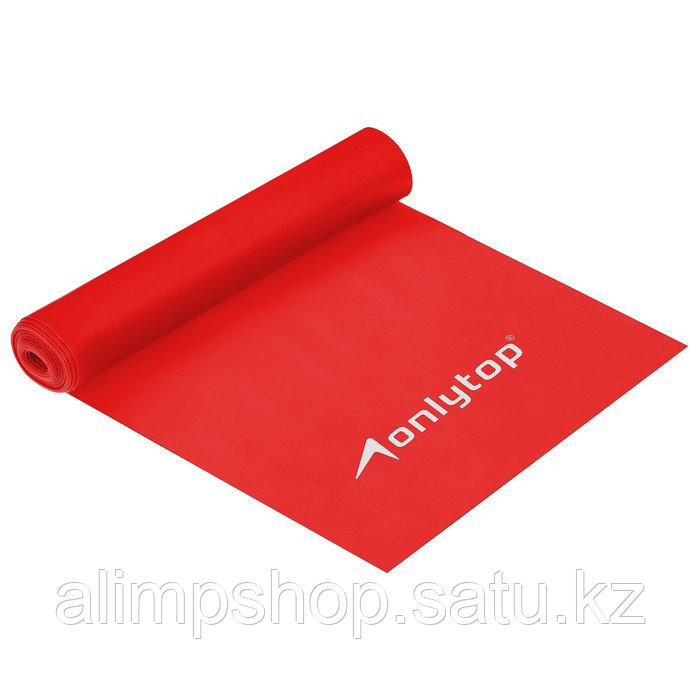 Эспандер ленточный для фитнеса ONLYTOP, 150х15х0,03 см, 5 кг, цвета МИКС - фото 8 - id-p114740252