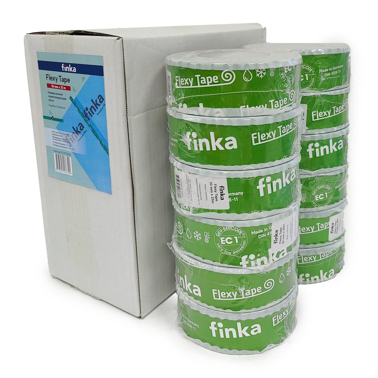 Армированный скотч для кровельных пленок и пароизоляции Finka Flexy Tape, 50 мм х 25 м - фото 5 - id-p109338754