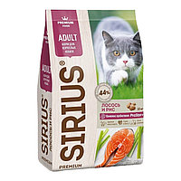 SIRIUS Корм консерв полнорац для кошек с чувств пищев Кусочки в соусе "Индейка с черникой"85 г