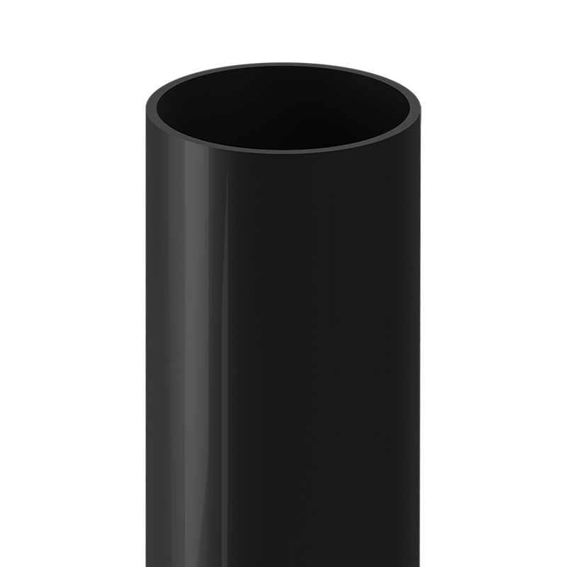 Труба водосточная 3 м, Docke Lux, цвет карбон(RR33) - фото 2 - id-p115011795