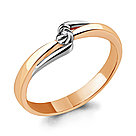 Серебряное кольцо  Бриллиант Aquamarine 060129.6 позолота, фото 4
