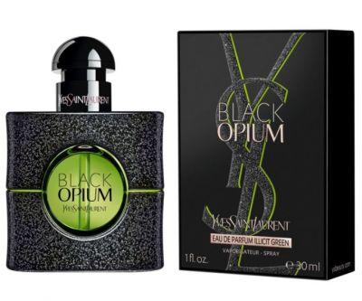 Yves Saint Laurent Black Opium Illicit Green парфюмированная вода 7,5 мл - фото 1 - id-p114972930