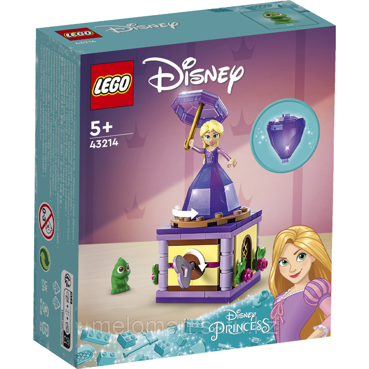 LEGO: Вращающаяся Рапунцель Disney Princess 43214 - фото 2 - id-p115012224