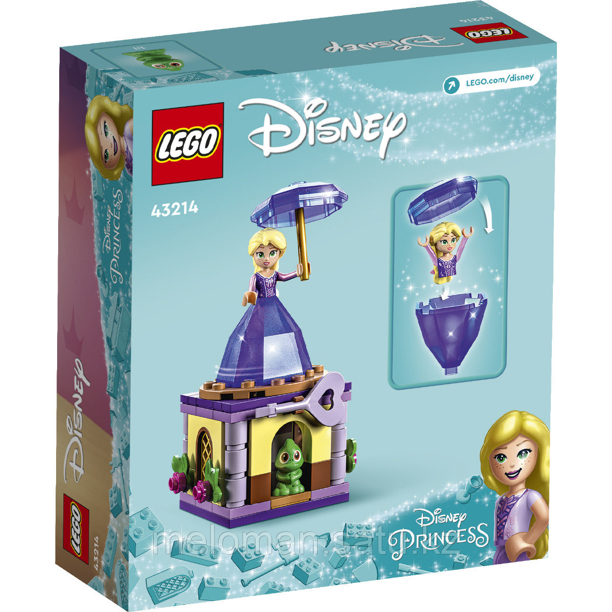 LEGO: Вращающаяся Рапунцель Disney Princess 43214 - фото 3 - id-p115012224