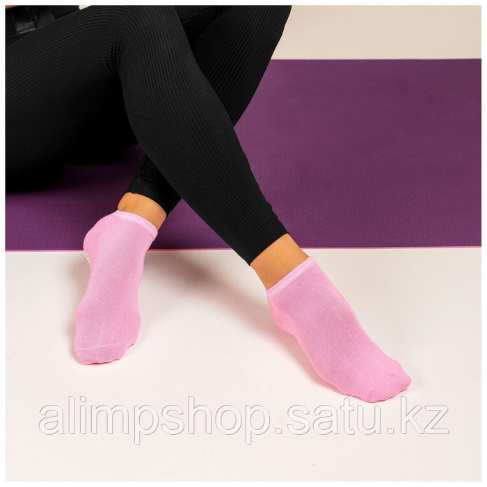 Носки для йоги Sangh, р. 36-39, цвет белый 250 пара, Розовый, Розовый - фото 3 - id-p115013248