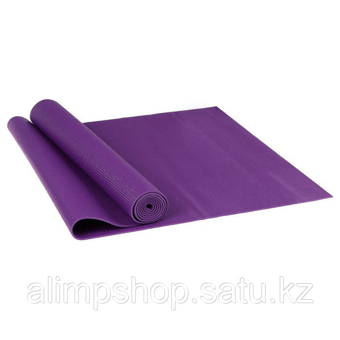 Коврик для йоги Sangh, 173х61х0,3 см, цвет серый Фиолетовый, 3, Фиолетовый - фото 1 - id-p115013305