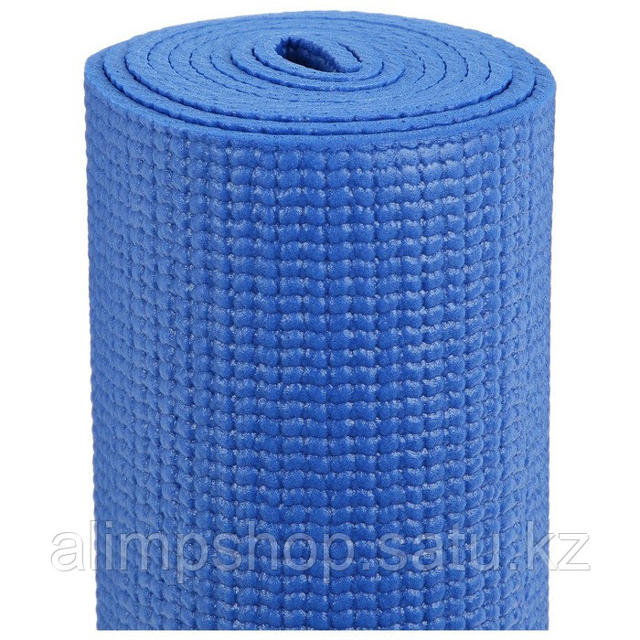 Коврик для йоги Sangh, 173х61х0,4 см, цвет тёмно-синий - фото 6 - id-p115013320