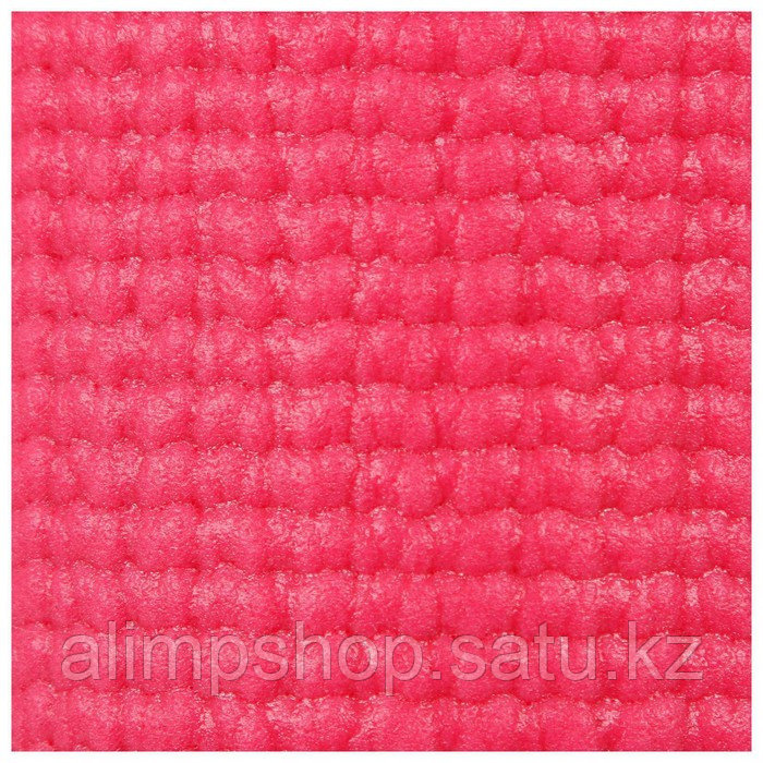Коврик для йоги Sangh, 173х61х0,4 см, цвет тёмно-синий 24 шт, Розовый, Розовый - фото 7 - id-p115013321