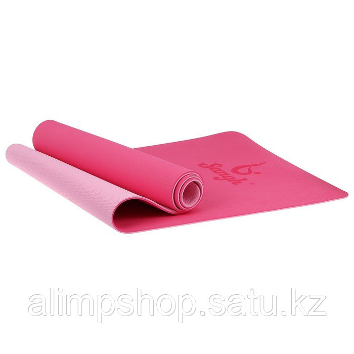 Коврик для йоги Sangh, 183х61х0,6 см, цвета МИКС - фото 6 - id-p115013350
