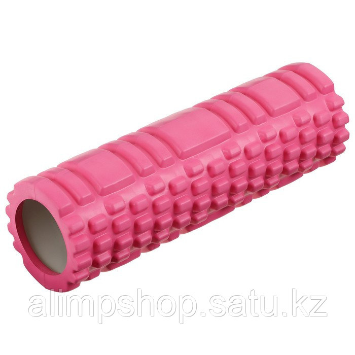 Ролик массажный Sangh, 30х10 см, цвет фиолетовый Розовый, Розовый - фото 5 - id-p115013399
